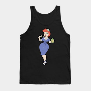 Vitameatavegamin Girl in Color Tank Top